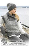 Brei- en haakpatroon Slip-over, muts en wanten