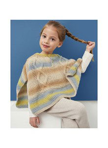 Wijde, rechte poncho