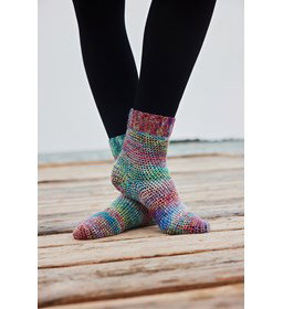 Sokken Anchorage gemaakt van Handwerk accesoires
