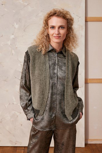 Mouwloos vest Palina