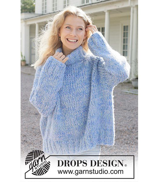 Breipatroon Azure Bliss Sweater