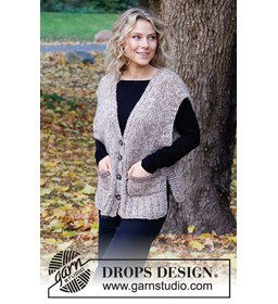 Damesvest gemaakt van Rondbreinaald nr 8