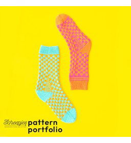 Coral Sunset sokken gemaakt van Handwerk accesoires