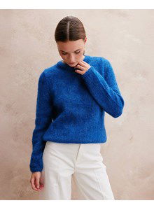 Luxe damestrui met ronde hals