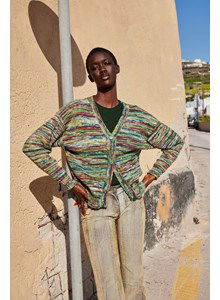 Damesvest met knoopsluiting