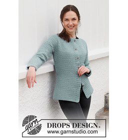 Damesvest gemaakt van Drops Karisma