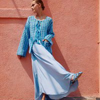 Damesvest Leisure Morning, met zakken en striksluiting