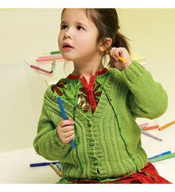 Vest gemaakt van Lang Yarns Baby Cotton