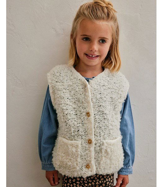 Breipatroon Mouwloos kindervest