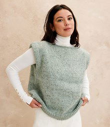 Damesspencer met rechte hals