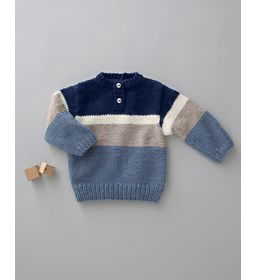 Jongens trui gemaakt van Phildar Phil Partner 6