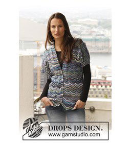 Vest gemaakt van Drops Fabel