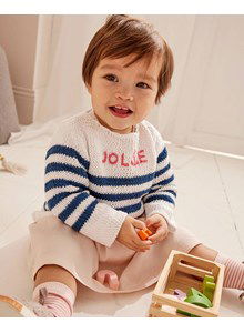 Kindertrui met strepen