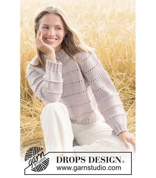 Breipatroon Damestrui met kantpatroon en Europeaanse schouderpas