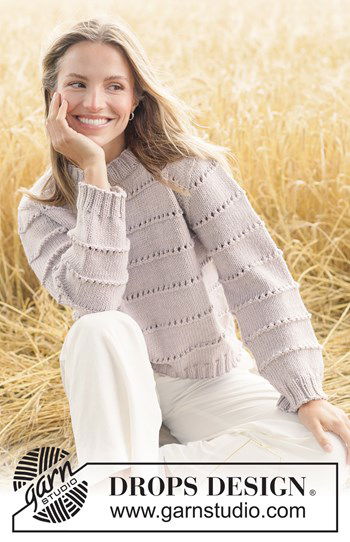 Damestrui met kantpatroon en Europeaanse schouderpas