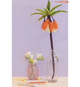 Bloem Keizerskroon gemaakt van Sluitingen - Sieraden benodigdheden