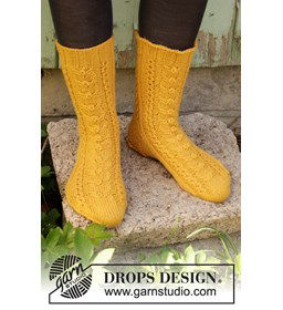 Sokken gemaakt van Breinaalden zonder knop