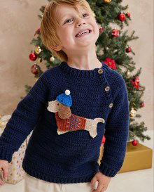 Kindertrui Arsene met teckel