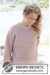 Haakpatroon Line Dancing Sweater van andere kant