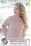 Haakpatroon Line Dancing Sweater van andere kant
