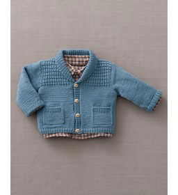 Babyjasje gemaakt van Phildar Phil merinos 3,5