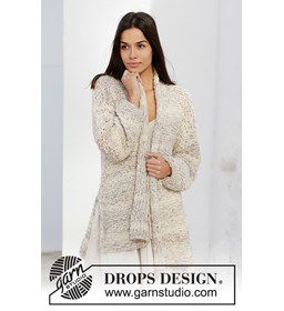 Damesvest gemaakt van Drops Fabel