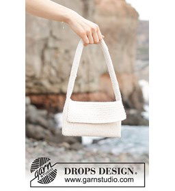 Lentebries gehaakte tas gemaakt van Drops Belle