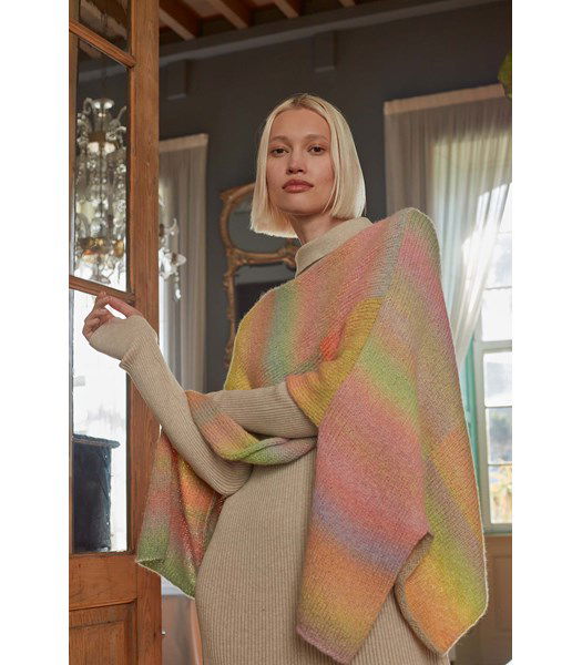 Breipatroon Rechte poncho