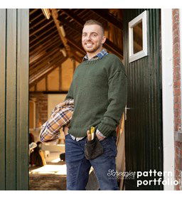 Herentrui Echo Sweater gemaakt van Boeken scheepjeswol