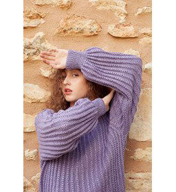 Damestrui gemaakt van Lang Yarns Wooladdicts Sunshine - Sunshine colour