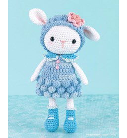 Lammetje Lily gemaakt van Scheepjes Softfun