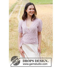 Wikkelvest gemaakt van DROPS Flora