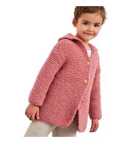 Kindervest gemaakt van Phildar Phil ChouChou