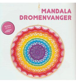 Mandala gemaakt van Scheepjes Catona 25 en 10 gram