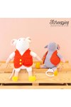 Haakpatroon Lady Clogsby the Mouse van andere kant