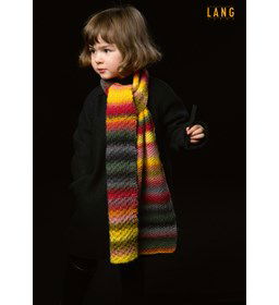 Sjaal gemaakt van Lang Yarns Viva