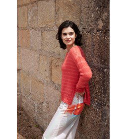 Damestrui met splitten in de zijnaad.