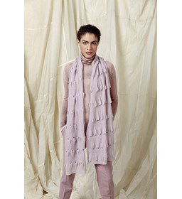 Sjaal gemaakt van Lang Yarns Cashmere Dreams
