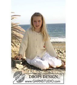 Meisjesvest gemaakt van Haaknaalden