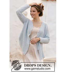 Damesvest gemaakt van Drops Air