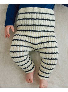 Legging in ribbelsteek