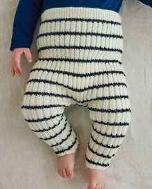 Legging in ribbelsteek