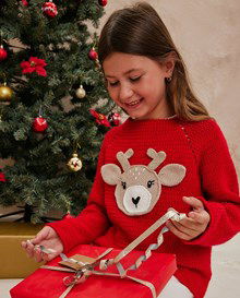 Kindertrui Anaelle met rendier