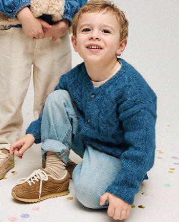 kindervest Yanis in kabelpatroon