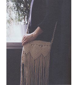 Schoudertas gemaakt van Borgo de Pazzi Amore Macrame