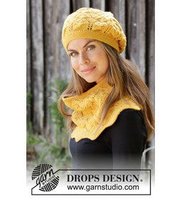 Muts en halswarmer gemaakt van Drops Lima