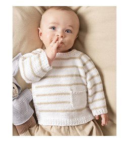 Baby truitje gemaakt van Phildar Phil Love Coton