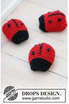 Breipatroon Sweet Ladybug Knuffel van andere kant