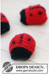 Breipatroon Sweet Ladybug Knuffel van andere kant