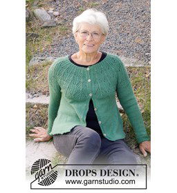 Dames vest gemaakt van Drops Nord